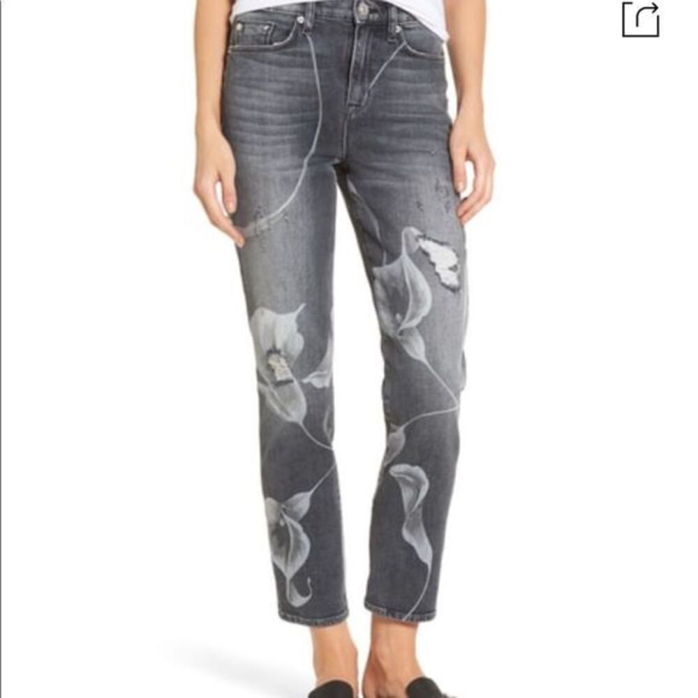 ✨Hudson✨ Zoeey High Waist Crop Straight Leg Jeans🌟 Dead Stock